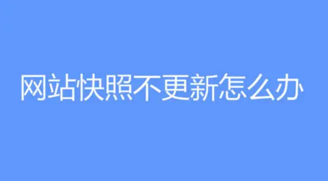 企業(yè)營(yíng)銷型網(wǎng)站首頁(yè)快照更新慢的原因?